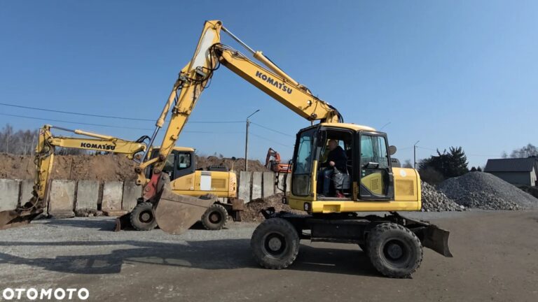 Komatsu PW160 2007r