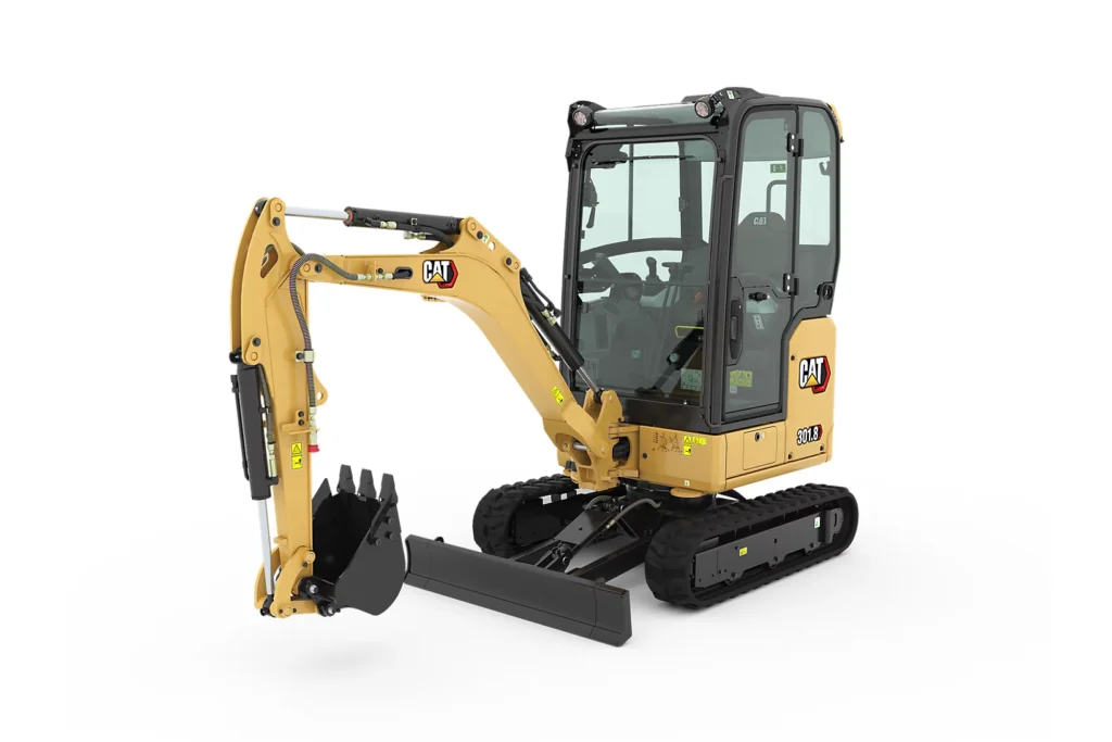 CAT 301.8 – nowa minikoparka gąsienicowa