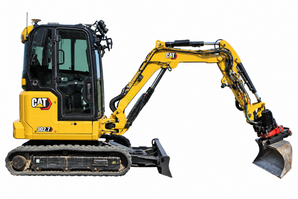 CAT 302.7 CR – nowa minikoparka gąsienicowa