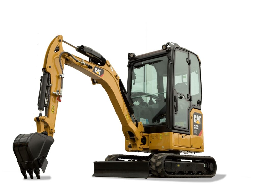 CAT 302 CR – nowa minikoparka gąsienicowa